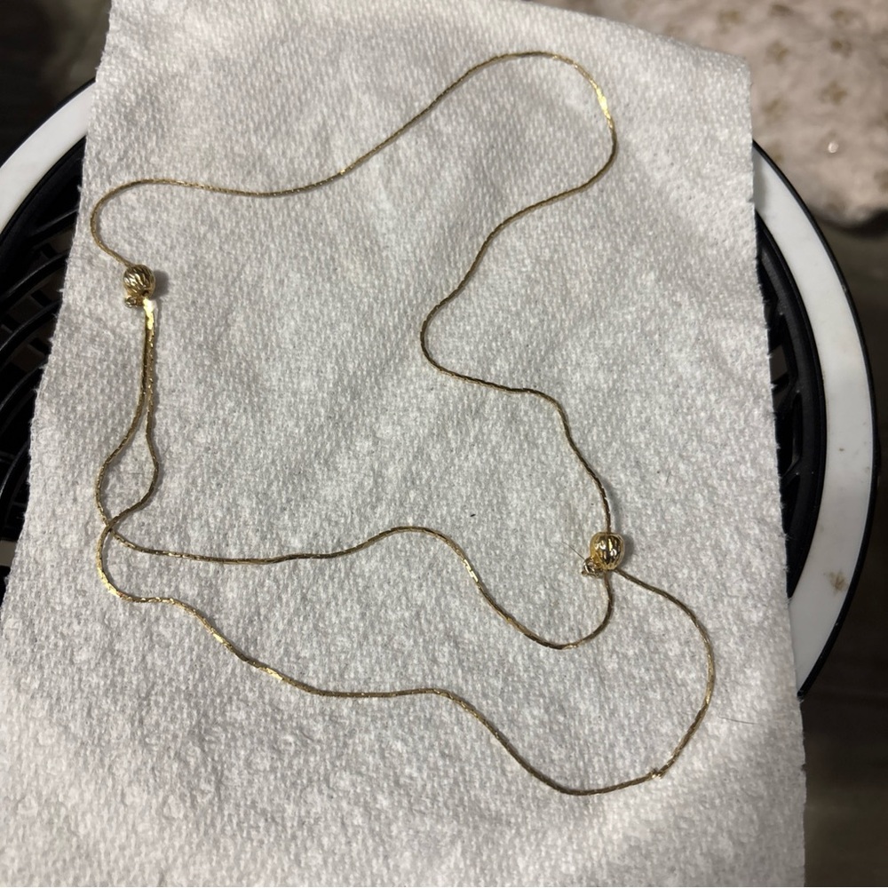 Delicate Gold-Tone Necklace